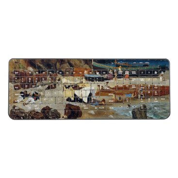 Capri Italy Fishing Boats Beach Wireless Keyboard Capri Italy Fishing Boats Beach Wireless Keyboard