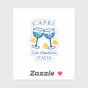 Capri Italy Island Sticker