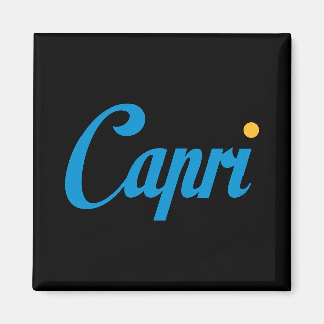 Capri Italy Magnet (Front)
