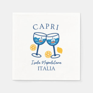 Capri Italy Party Napkins