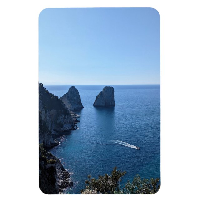 Capri Italy Photo Magnet (Vertical)