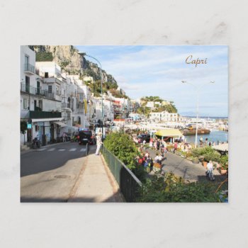 Capri  Italy  Photographpy  Post Card by CarolinaPhotoToGo at Zazzle