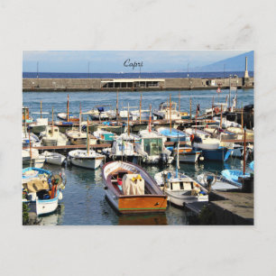 Capri, Italy, Photography, Postcard