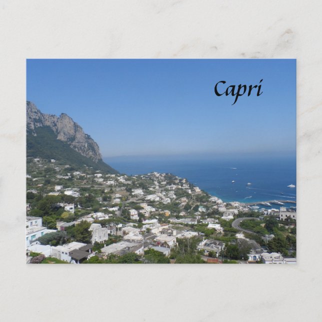 Capri, Italy Postcard (Front)