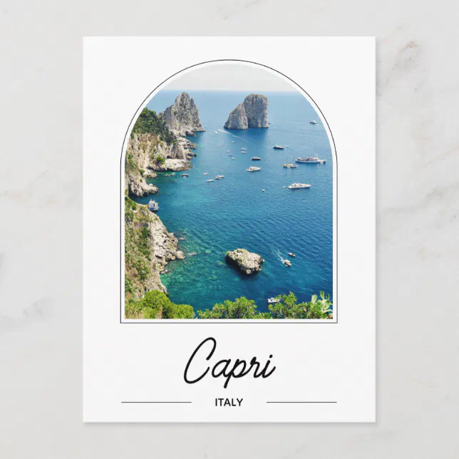 Capri Italy Postcard | Zazzle