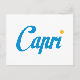 Capri Italy Postcard