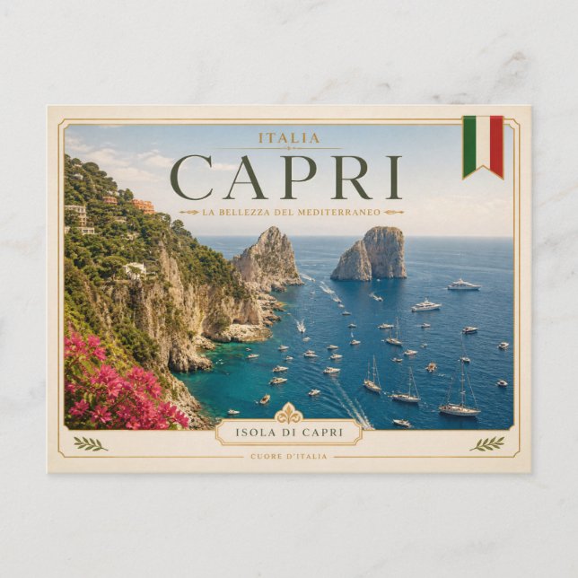 Capri - Italy Postcard (Front)