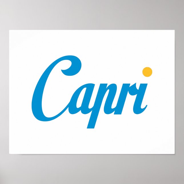 Capri Italy Poster (Front)