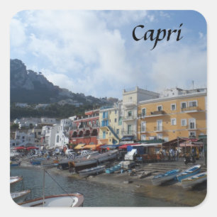 Capri, Italy Square Sticker