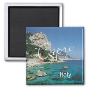 Capri Italy Travel Photo Souvenir Fridge Magnet