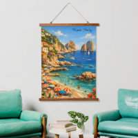 Capri Italy Vintage Marina Piccola Beach