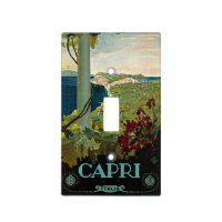 Capri, Italy, Vintage Travel Poster Art Italia