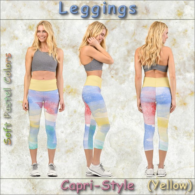 CAPRI LEGGINGS - Soft Pastel Colors (Creator Uploaded)