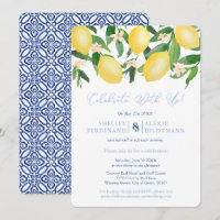 Capri Lemons Blue Tiles Post Wedding Celebration