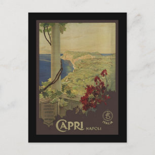 Capri Napoli Postcard