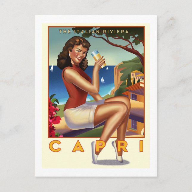Capri Postcard (Front)