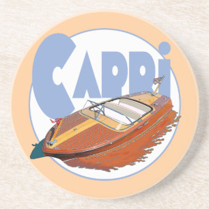 Capri Powerboat Coaster