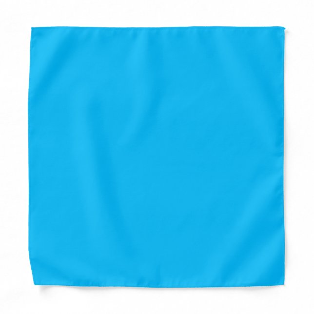 Capri (solid color)  bandana (Front)