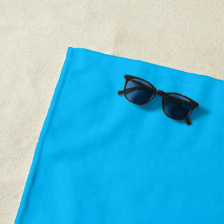 Capri (solid color)  beach towel
