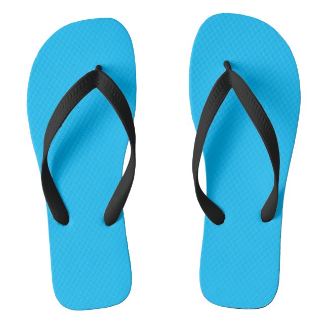 Capri (solid color)  flip flops (Footbed)