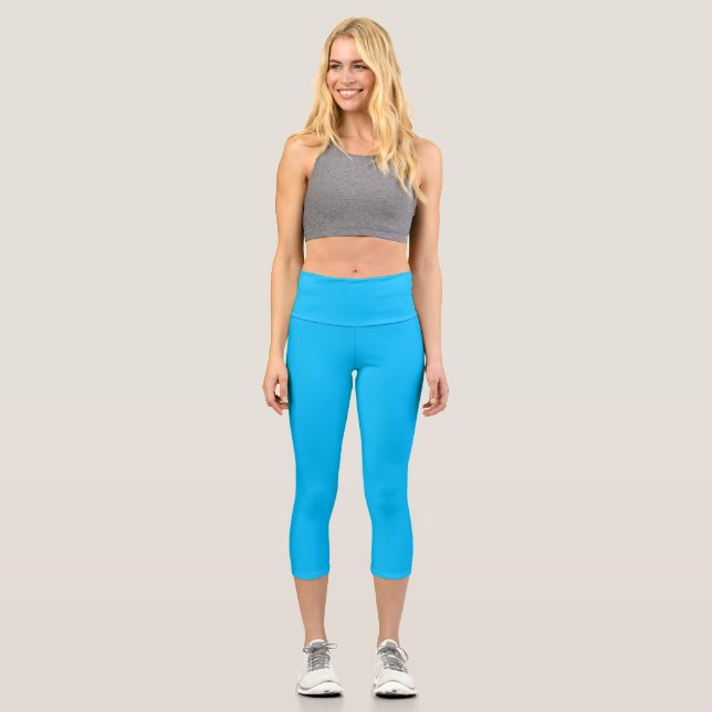 Capri (solid color)  leggings (Front)