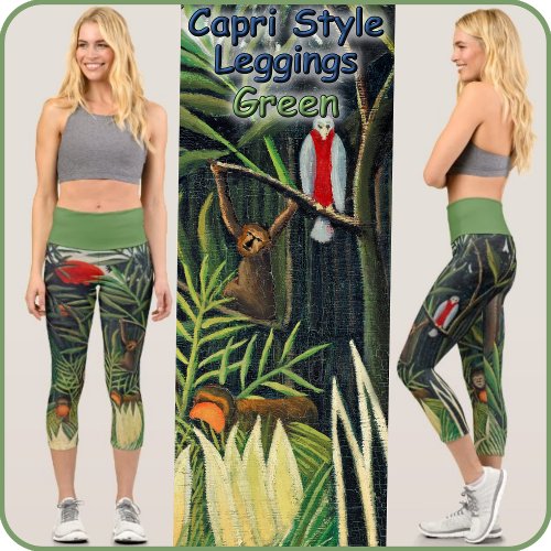 CAPRI STYLE LEGGINGS Virgin Forest _ Rousseau