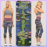 CAPRI STYLE LEGGINGS -Water Lillies" -Claude Monet<br><div class="desc">An image of "Water Lillies" by Claude Monet is featured on these colorful Leggings. Available in five women's sizes (XS, S, M, L, XL). See "About This Product" description below for general sizing and product info, The image covers the entire pair of leggings by default except for the high waistband....</div>
