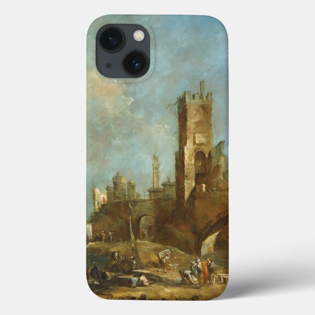 Capriccio of a Harbor Case-Mate iPhone Case (Back)