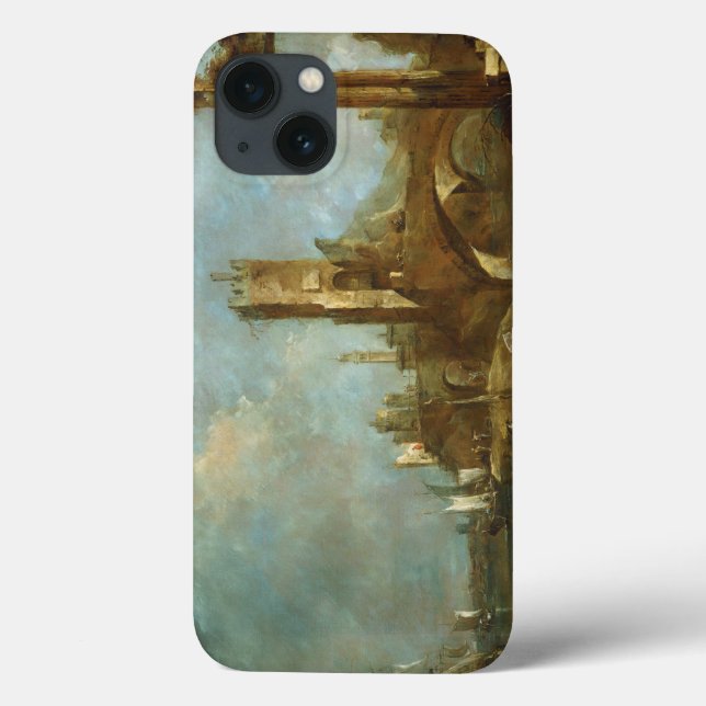 Capriccio of a Harbor iPad Case (Back)