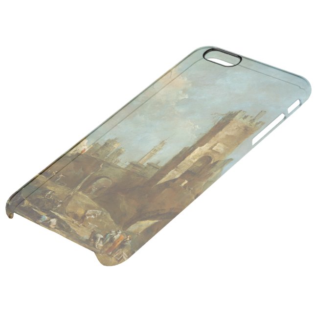 Capriccio of a Harbor Uncommon iPhone Case (Bottom)