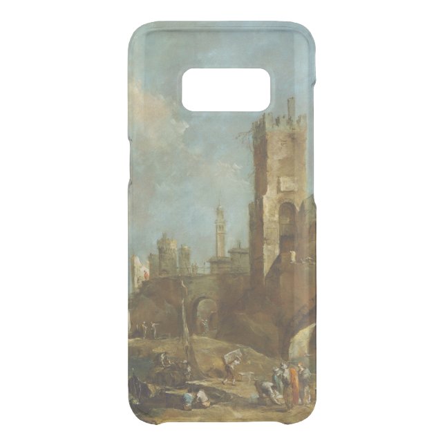 Capriccio of a Harbor Uncommon Samsung Galaxy Case (Back)