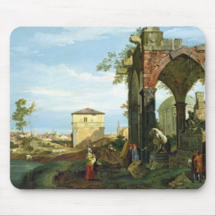 Capriccio with Motifs from Padua, c.1756 Mouse Pad