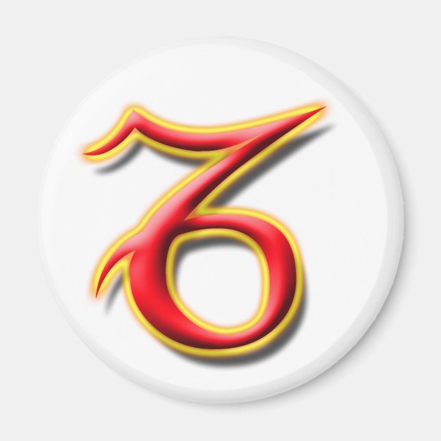 Capricorn #1 Magnet (Front)