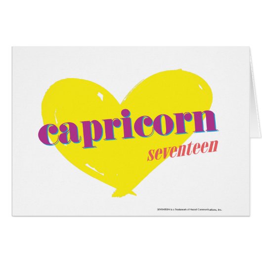 Capricorn 3 cards (Front Horizontal)