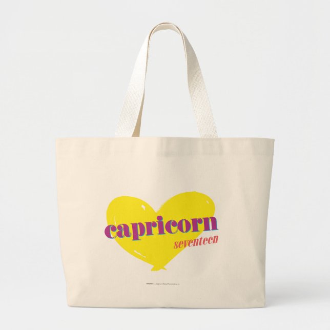 Capricorn 3 large tote bag (Front)