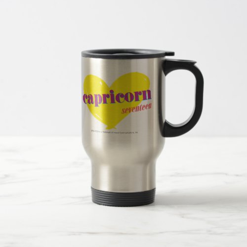 Capricorn 3 travel mug