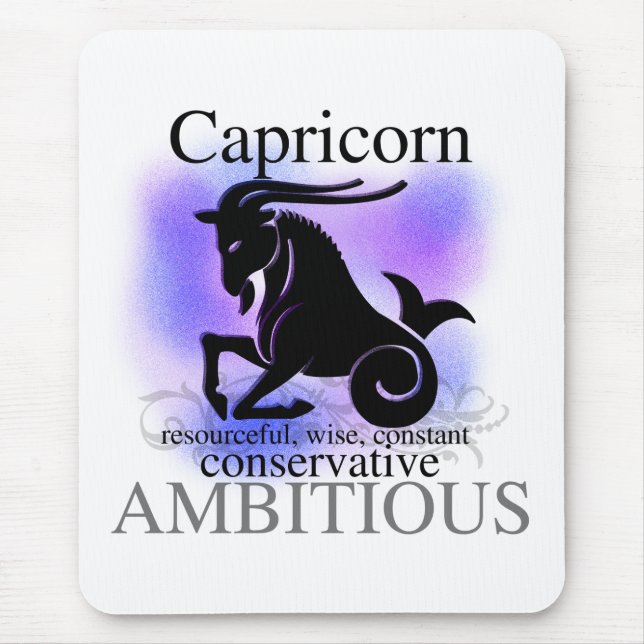 Capricorn About You Mousepad (Front)