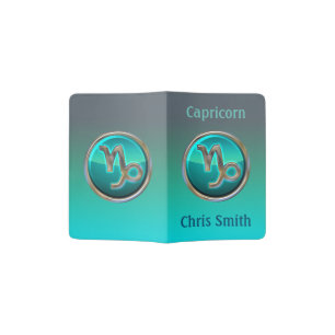 Capricorn Astrological Sign Passport Holder