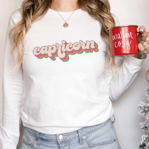 Capricorn Astrology Birthday Gift Zodiac Sign T-Shirt