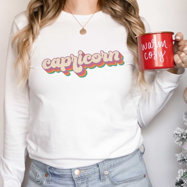 Capricorn Astrology Birthday Gift Zodiac Sign T-Shirt (Creator Uploaded)