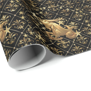 Capricorn Astrology Wrapping Paper