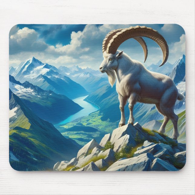 Capricorn - At the Edge Mouse Pad (Front)
