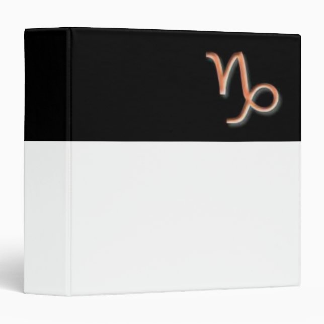 Capricorn Avery Binder (Front/Spine)