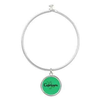 Capricorn Bangle Bracelet