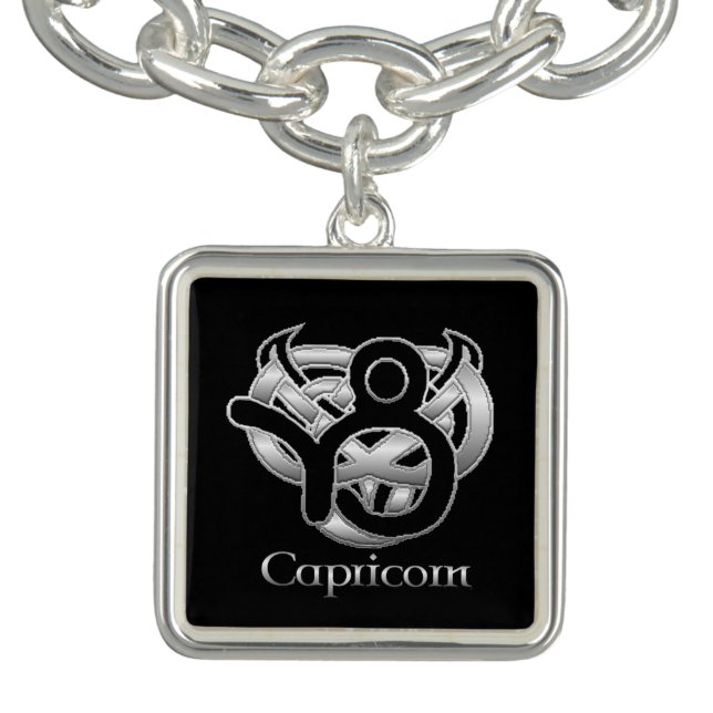 Capricorn Birth Sign Celtic Knot Zodiac Bracelet (Design)