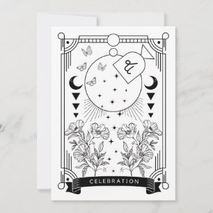 Capricorn Birthday Celebration Invitation