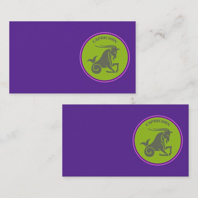 Capricorn Business Card (Front/Back)