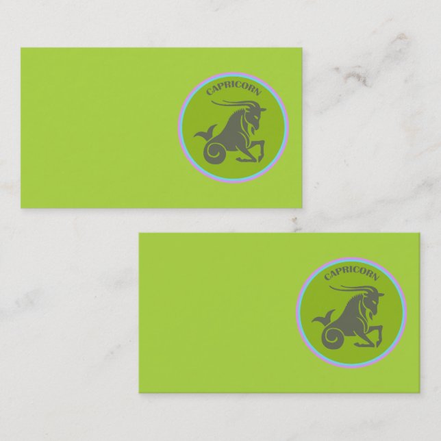 Capricorn Business Card (Front/Back)