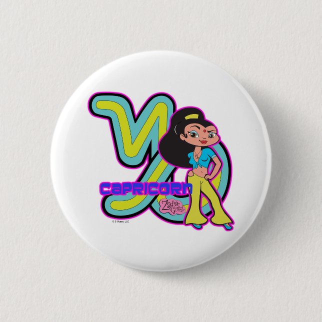 Capricorn Button (Front)