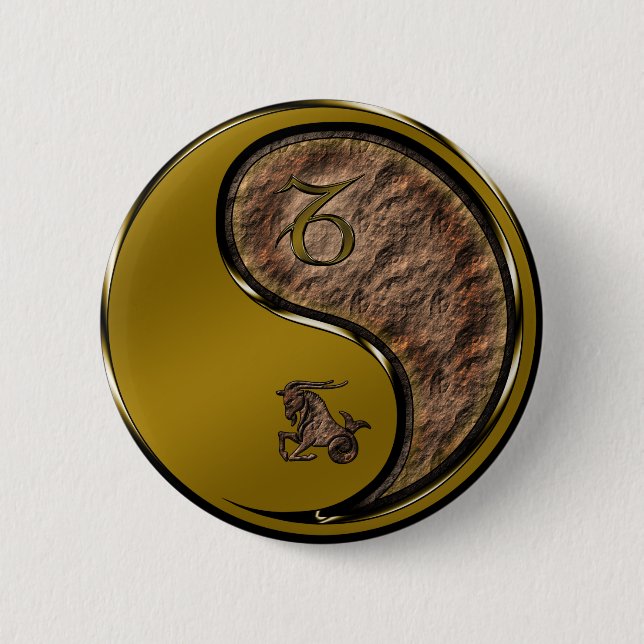 Capricorn Button (Front)